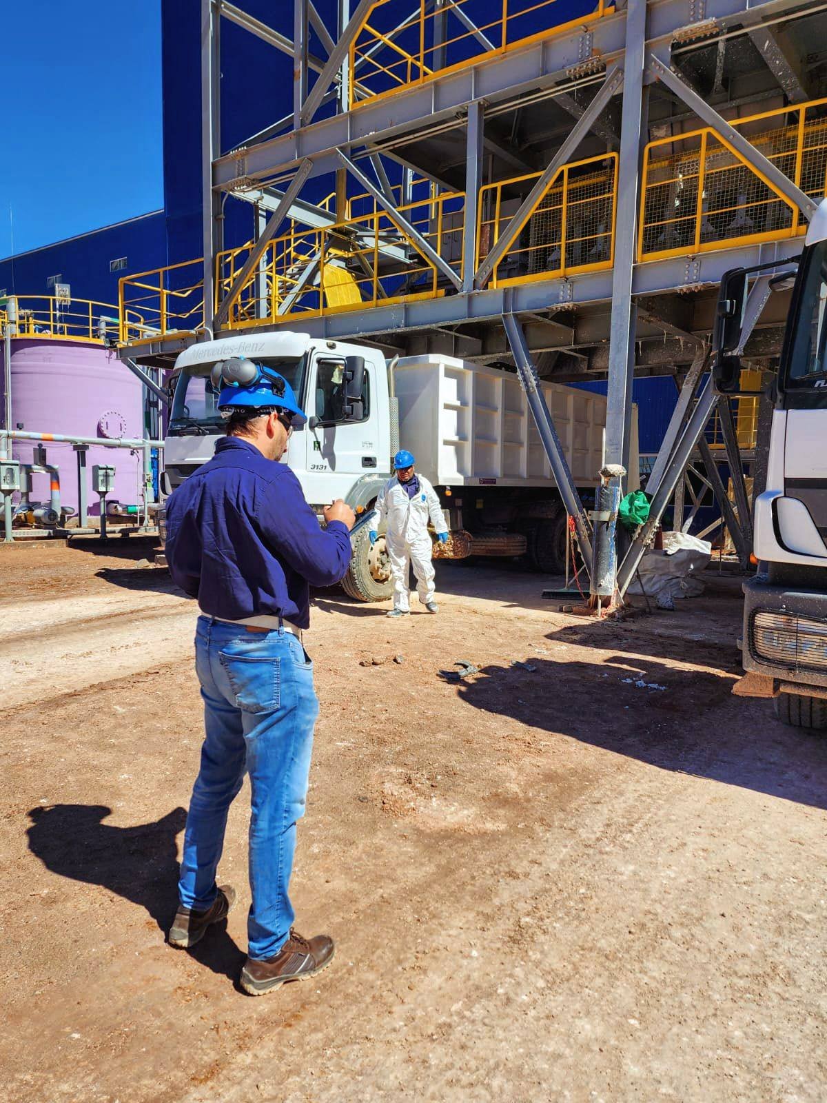 Supervisión en planta industrial